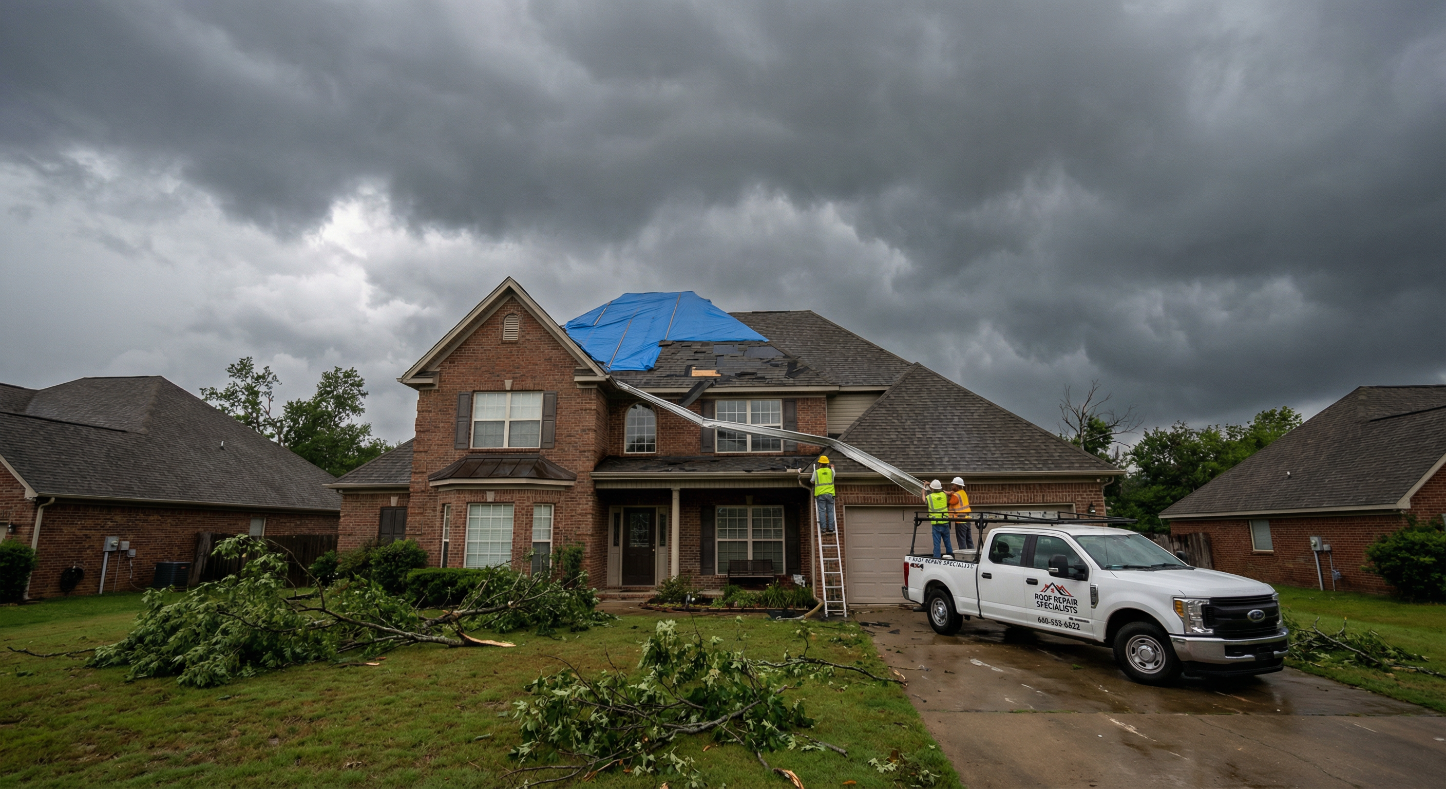 Little Rock Wind Damage crew